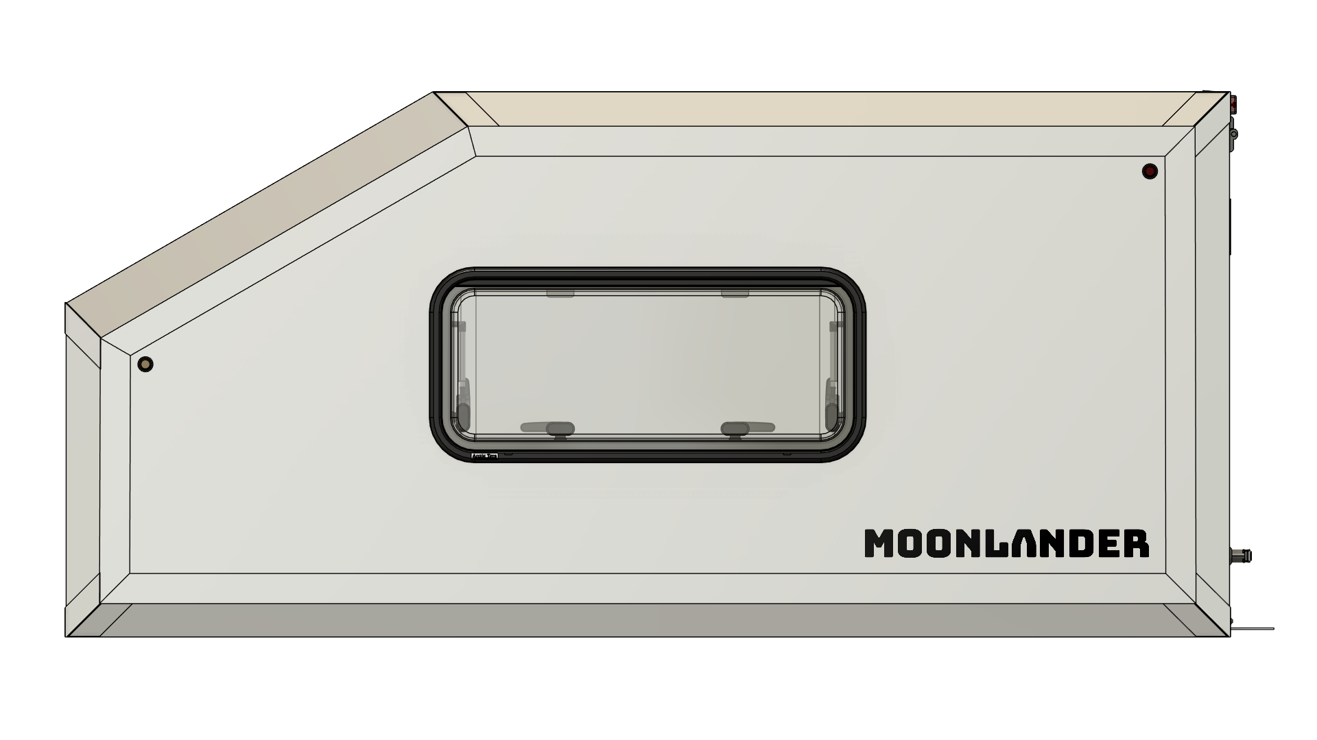 MLX Tailgate Arctic Tern Window 300x700mm