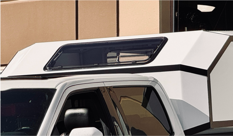 Front Slant AT window 450x900mm