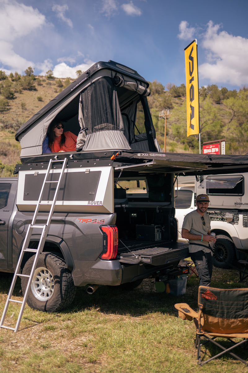 Topper Side Rack Mount ROVER Truck Topper | Side Pod Storage & Roof Rack | RADICA