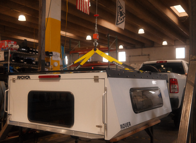 Radica Rover ROVER Truck Topper | Side Pod Storage & Roof Rack | RADICA