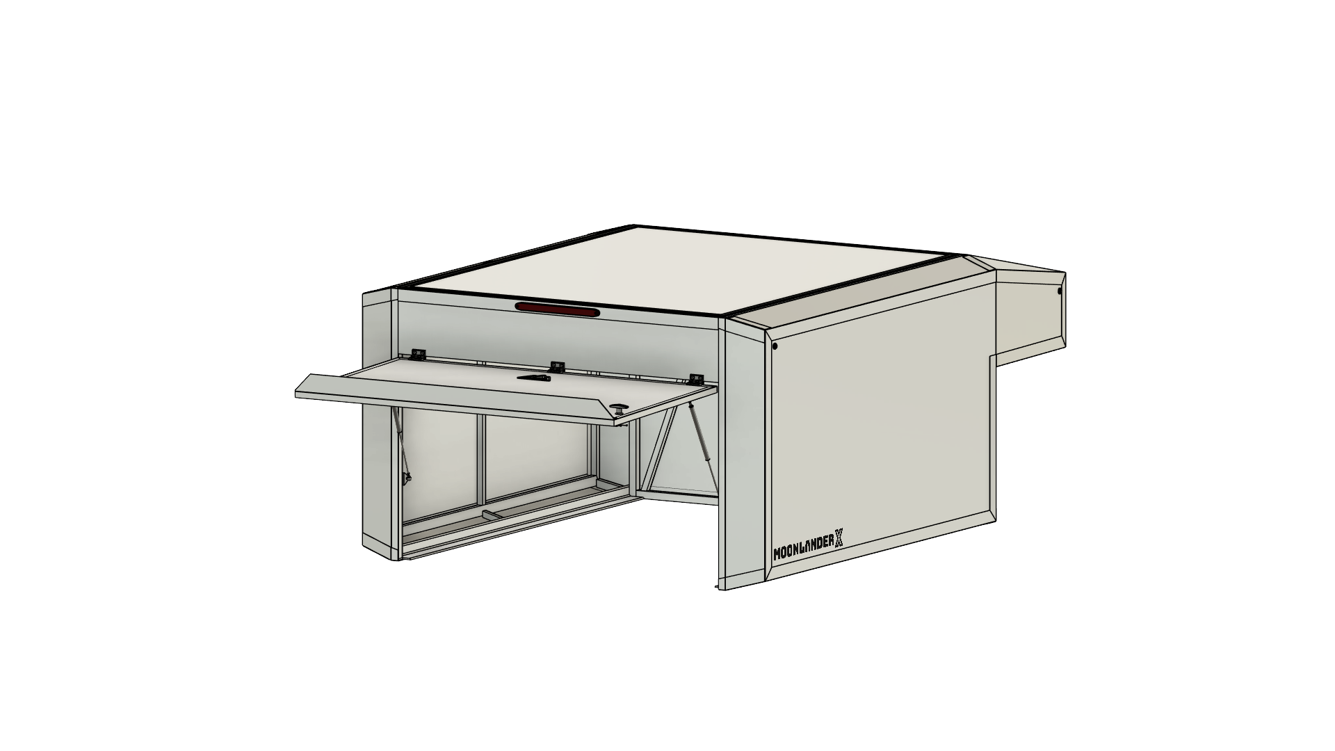 Mlx swing up door